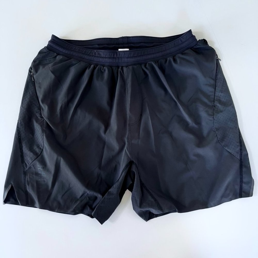Men's Rhone Swift  7" Lined Running Shorts - Black - Small - Good Condition